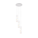 Eglo Landelijke hanglamp Campilo 45cm wit 93373