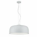 Trio Hanglamp Jagger wit met houtbruin R30681031
