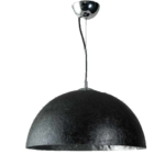 Mezzo tondo zwart zilver 70cm hanglamp