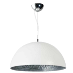 Mezzo tondo wit zilver 50cm hanglamp