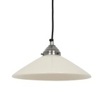 Hanglamp Denver Antiek zilver & porselein