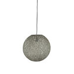 LABEL51 hanglamp Twist | M 30x30x30 cm - Grijs,Zilver