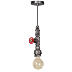 Fire Hose zilver hanglamp