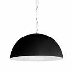 FontanaArte - Avico Hanglamp zwart (kabel transparant)