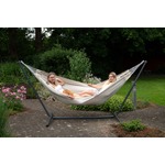 'Easy & Comfort' Pearl Tweepersoons Hangmatset - 150 kg - Wit / Ecru - Colombiaanse - Tropilex