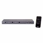 HDMI-Switch | 3 poort(en) | 3x HDMI Input | HDMI Output | 8K@60Hz | 45 Gbps | Afstandbestuurbaar | Aluminium | Antraciet