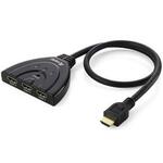 DeLOCK 3 x HDMI in > 1 x HDMI out hdmi switch 50 centimeter, 4K