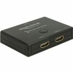 StarTech.com 2 Port Dual Monitor KVM HDMI Switch, 4K 60Hz Ultra HD HDR, Desktop Hub 4K HDMI 2.0 KVM