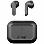 Music Man BT-X63 In Ear headset Bluetooth Stereo Wit Headset, Oplaadbox, Touchbesturing