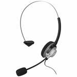 Hama In-Ear-Headset On Ear headset Telefoon Kabel Mono Zwart/zilver Volumeregeling