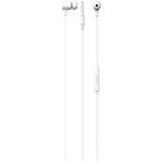 RYGHT NIYO In Ear headset Kabel Stereo Wit Headset, Volumeregeling