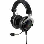 SpeedLink TYRON Over Ear headset Gamen Kabel Stereo Zwart, RGB Headset, Volumeregeling, Microfoon uitschakelbaar (mute)