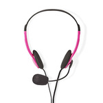 Nedis CHST100GN Pc-headset On-ear 2x 3,5 Mm Connectoren 2,0 M Groen