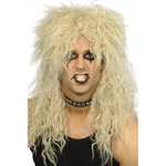 Carnaval verkleed pruik Hanekam - heren - punker - Eighties stijl
