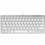 R-Go Tools Compact Toetsenbord AZERTY Wit