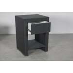 Hocker Maayke - groen - 45x50x50 cm - Leen Bakker