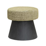 Hocker Felix - donkergroen - leder Tennessee - 45x123x40 cm - Leen Bakker