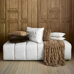 Hocker Elsa - beige - 46x99x77 cm - Leen Bakker