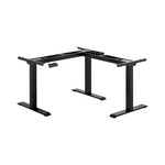 Bureauframe - in hoogte verstelbaar - Hoogte: 58-123 cm - Breedte: 90-150 cm (links) / 110-190 cm (rechts)