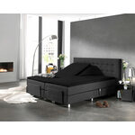 Dreamhouse Splittopper Katoen Hoeslaken Antraciet 160 x 220