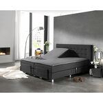 Dreamhouse Splittopper Katoen Hoeslaken Antraciet 180 x 200