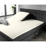Dreamhouse Splittopper Katoen Hoeslaken Creme 180 x 200