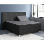 Primaviera Deluxe Splittopper Satijn Hoeslaken Wit 180 x 200