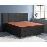 Primaviera Deluxe Topper Satijn Hoeslaken Creme 140 x 200