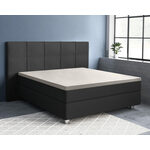 Primaviera Deluxe Topper Satijn Hoeslaken Wit 180 x 220