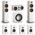 Dali: Oberon 7 7.1 surround systeem - dark walnut