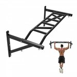 Home gym met 2 katrollen wandgemonteerd