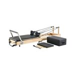 VEVOR Opvouwbare Pilates Reformer Pilates Machine Home Gym Houten