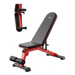 VEVOR Gewichtsbank Sit-Up Bank Home Gym Kracht Training Verstelbaar Opvouwbaar