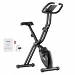 BluMill X-Bike - Opvouwbare Hometrainer - Fitness Fiets - Met Rugleuning - Incl. extra Weerstandsbanden