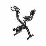 Hometrainer - opvouwbaar - zwart