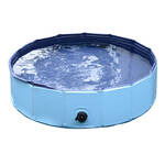 Dog Pool Zwembad voor Honden Hondenzwembad Opvouwbaar Puppy Kitten Kat Huisdier Blauw