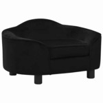 Hondenmand 60x40x30 cm fluweel lichtgrijs
