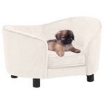 Hondenmand 90x53x30 cm fluweel blauw
