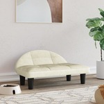 Hondenmand 90x53x30 cm stof bruin