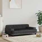 Hondenbank 69x49x40 cm pluche bruin