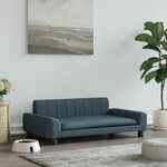 Hondenbank 67x41x39 cm kunstleer bruin
