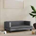 Hondenmand 70x45x30 cm stof bruin