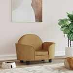 Hondenbank 81x43x31 cm pluche en kunstleer grijs