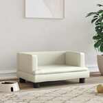 Hondenmand 70x45x30 cm kunstleer bruin