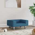 Enchanted hondenmand / sofa constantine zilverkleurig 86,5x58,5x39,5 cm