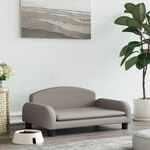 Hondenmand 70x40x24 cm fluweel roze