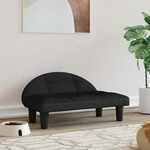 Hondenmand 100x54x33 cm fluweel roze