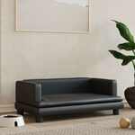 Hondenmand 70x45x28 cm kunstleer crmekleurig