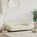 Hondenmand 90x53x30 cm kunstleer bruin