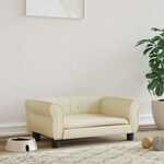Hondenmand 70x45x30 cm kunstleer bruin